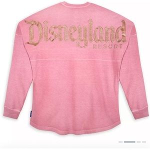 Disneyland Briar Rose Gold Glitter Spirit Jersey for Adults